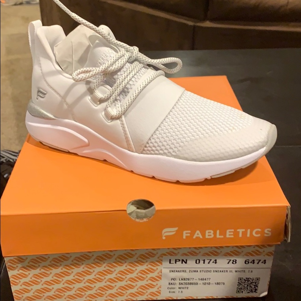 Fabletics White Running Shoes